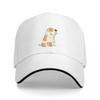 Dog Waiting For Pizza Baseball Cap Luxury Caps Derby Hat Hip Hop Designer Adjustable Hats Unisex Women's
