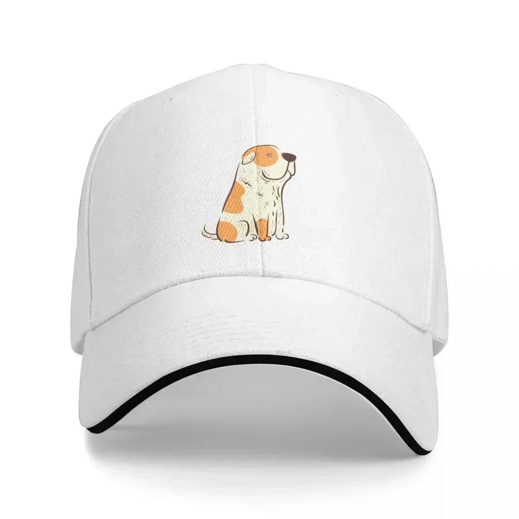 Dog Waiting For Pizza Baseball Cap Luxury Caps Derby Hat Hip Hop Designer Adjustable Hats Unisex Women's