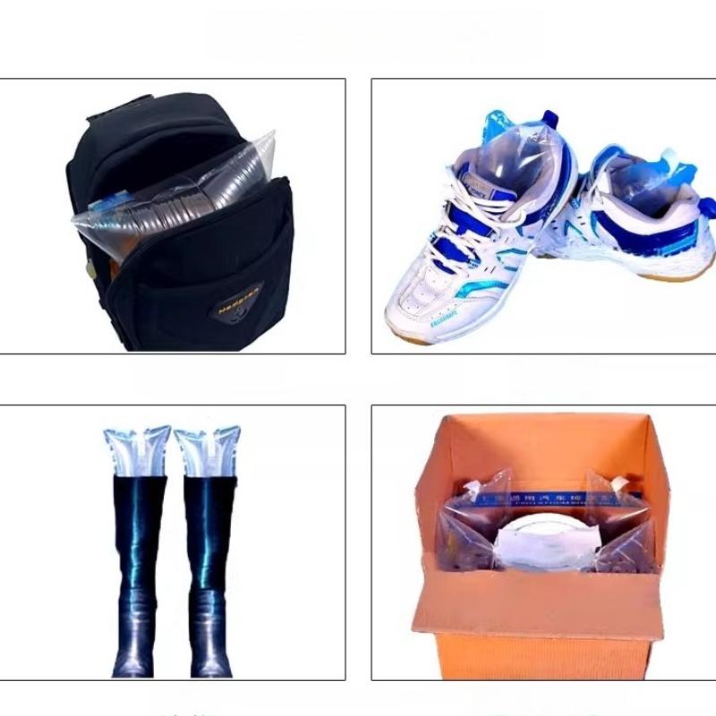 Inflatable Air Bag for Express Packaging, Cushioning and Shock-absorbing Material Specially Designed for Shoe Box Support and Gap Filling