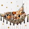 Большая вместительная гамак-сетка для мягких игрушек, подвесной держатель для игрушек, для детской комнаты