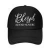 Artistic Blessed Beyond Measure Vinyl Wall Decal Mesh Baseball Cap Hip Hop