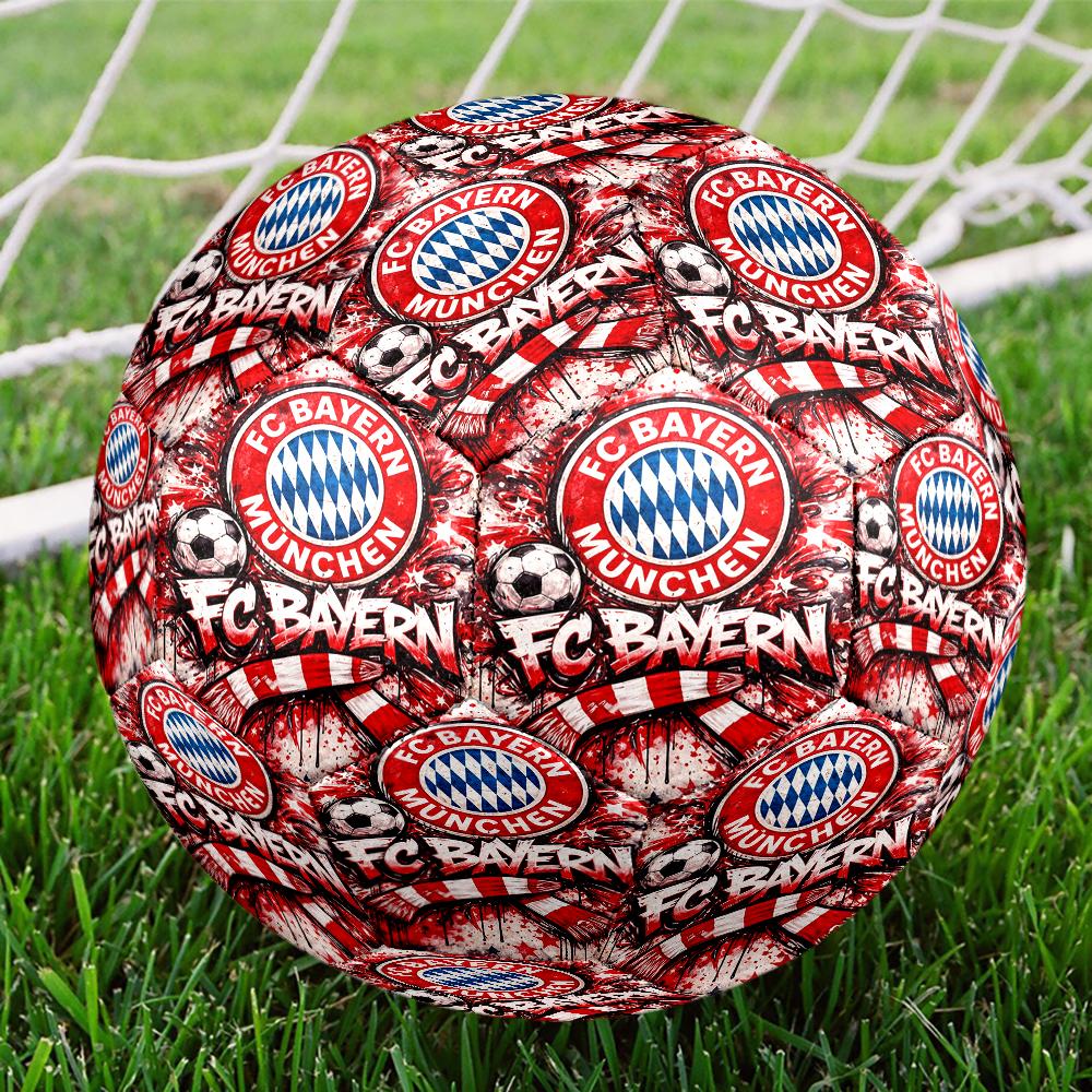 Bayern Munich Theme Size 5 Soccer Ball, Suitable for Both Indoor and Outdoor Matches, a Gift Suitable for Everyone.