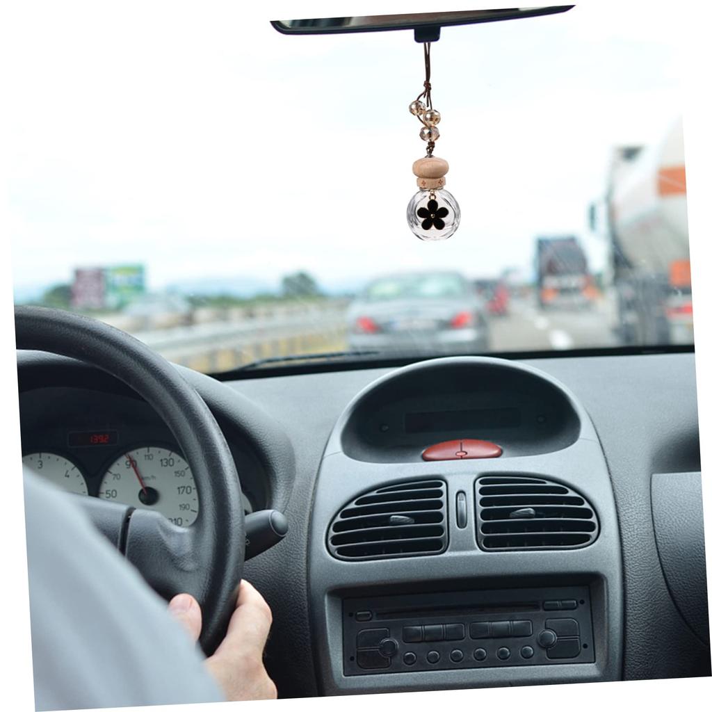 LIFKOME 1Pc Pendant Glass Pendant Glass Car Interior Interior Rear View Mirror Pendant Car