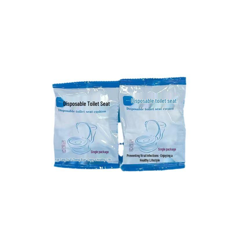 Individually Packaged Thick Disposable Non-woven Toilet Seat Covers for Home, Travel & Maternity Use