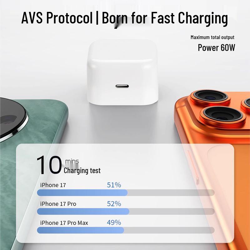 Складное зарядное устройство PD 60 Вт для iPhone 17