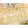 Your Birthday It Is Celebrate We Must Banner - Gold Glitter Birthday Party Decorations, Baby Banner, Baby Cake Smash Photo Props, Hanging Party