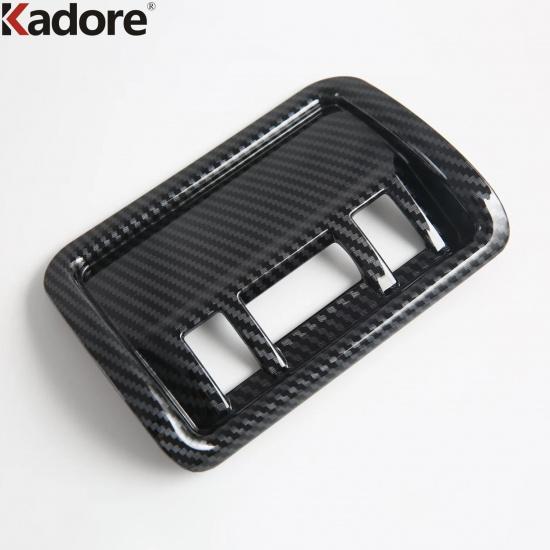 Car Head Light Lamp Switch Button Panel Cover Trim For Subaru Forester 2025 2026 Carbon Fiber Inteiror Mouldings Accessories