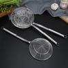 1Pcs Stainless Steel Oil Strainer Long Handle Kitchen Tool for Frying Noodles Vegetables French Fries Mesh