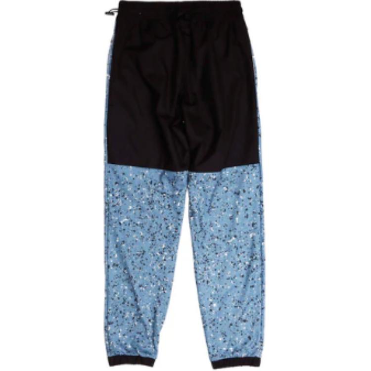 adidas Оригинальные спортивные брюки Originals Trefoil камуфляжной расцветки с цветными блоками прямого кроя Мужские низы Синие HK5014