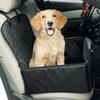Waterproof Front Passenger Car Seat Dog Mat - Thickened, Removable, and Washable Full Surround Pet Mat