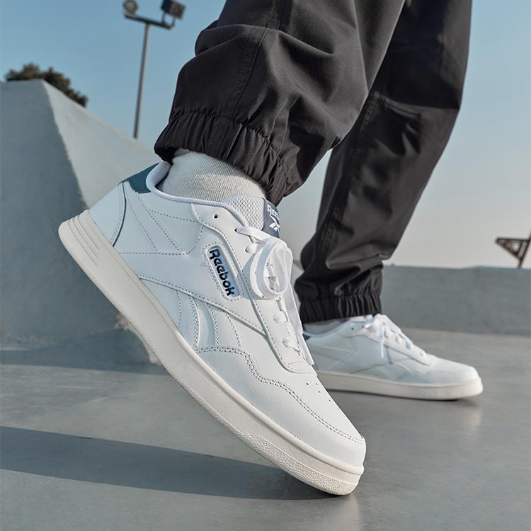 Reebok Кроссовки унисекс Court Advance White Blue Slate Cloud-White Vector- Navy 100074281