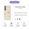 For Samsung Galaxy A36 5G Case Flowers and Grass Pattern Printing Straight Edge TPU Phone Back Cover