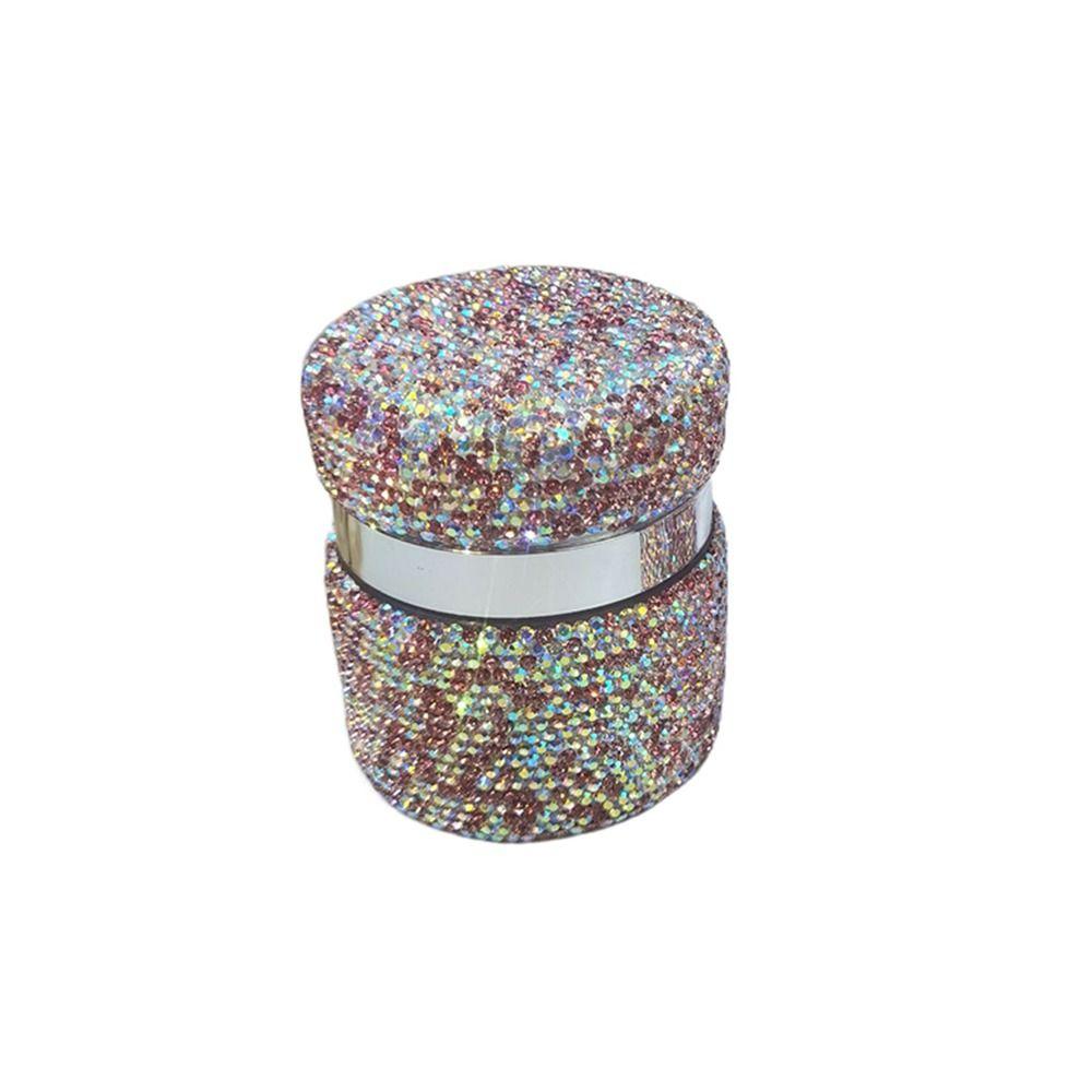 Флакон-дозатор для крема безвоздушный со стразами, портативный, с помпой для лосьона, баночки, флаконы, герметичный, многоразовый косметический контейнер