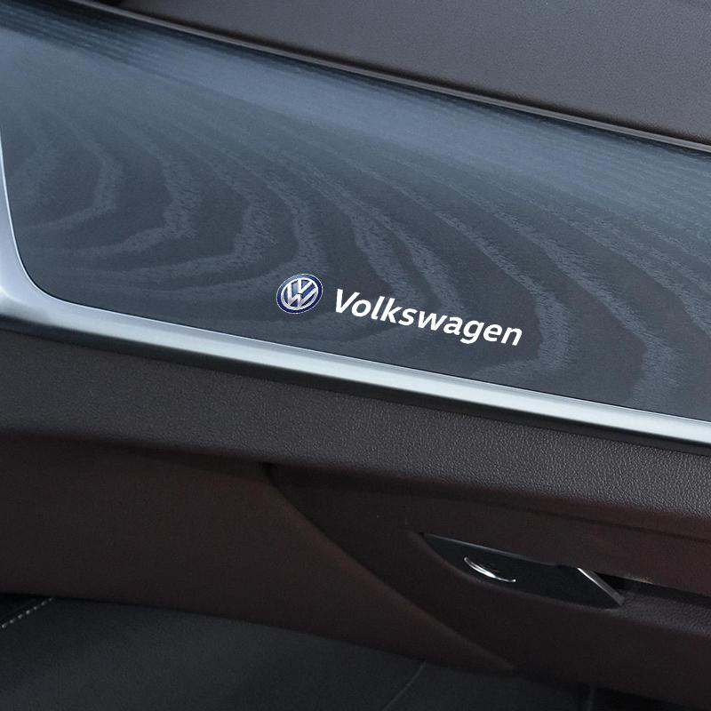 Для VW Volkswagen Jetta MK5 Golf Наклейки-маркеры на руль автомобиля Декор DIY Наклейка для Volkswagen VW Touran Beetle Golf