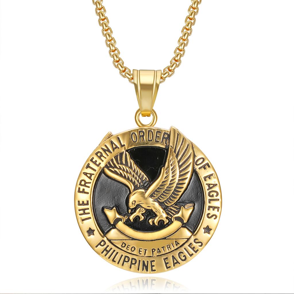 Jewelry Gold Plated with Zircon Vintage Fashion Men's and Women's Necklace Pendant Jewelry