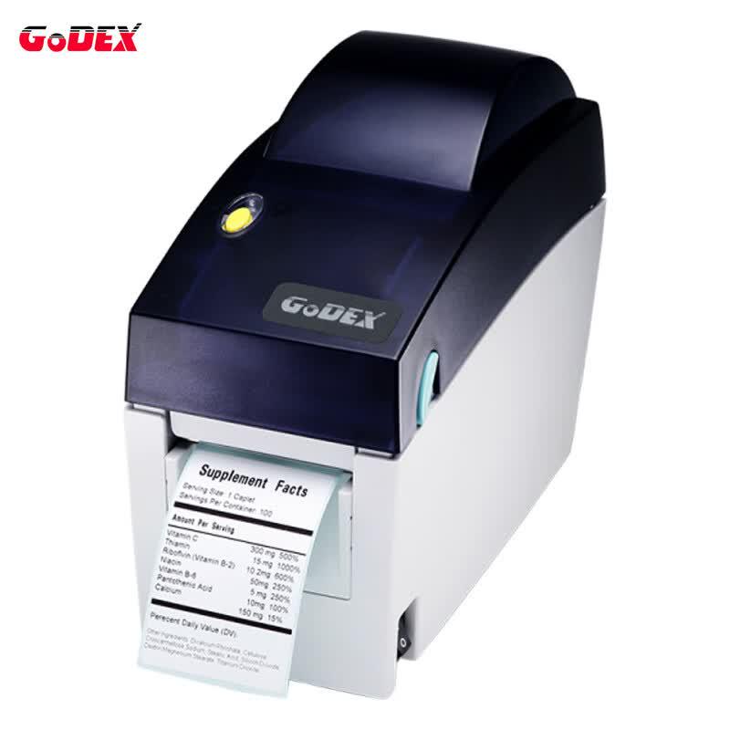Термотрансферный принтер этикеток GODEX DT-2, штекер CN (адаптер в комплекте)