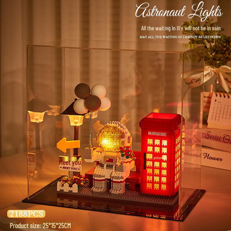 Совместимые блоки для микросверления серии Astronaut: Идеальные подарки на дни рождения, День святого Валентина и выпускной как для мужчин, так и для женщин.