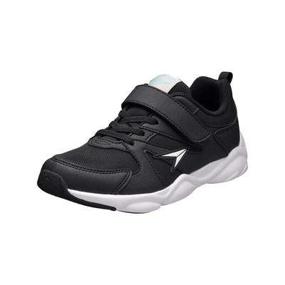 Кроссовки Shunsoku Athletic SJJ cm, Обувь, Детские, Для мальчиков, Легкие, 16-25 см, 2E, 1750, Черный, 25.0