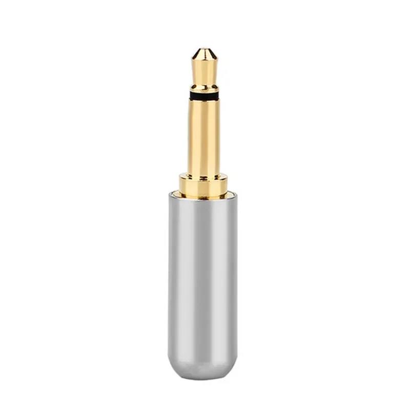 Jack 3.5mm Mono Plug 2 Pole Audio Connector 3.5 Headphone Speaker Terminal Microphone Connectors For Soldering Earphone CableGood product