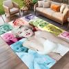 Marilyn Monroe Print Rug, Washable Floor Carpet, For Entryway Dorm Laundry Room Office Study, Home Decor Birthday Christmas Gift