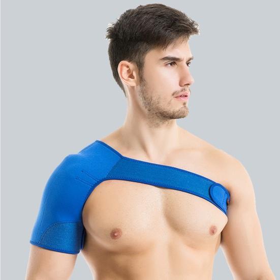 Плечевой бандаж с регулируемой застежкой-лентой Высокоэластичный дышащий облегчение боли Компрессионный поддерживающий рукав для плеч Защитное снаряжение