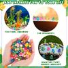 100/50 шт. Светящиеся в темноте Мини-уточки из смолы с шляпами, Цветные фигурки для поделок DIY, Декор для тортов, Пасхи, Микро-ландшафтных садов