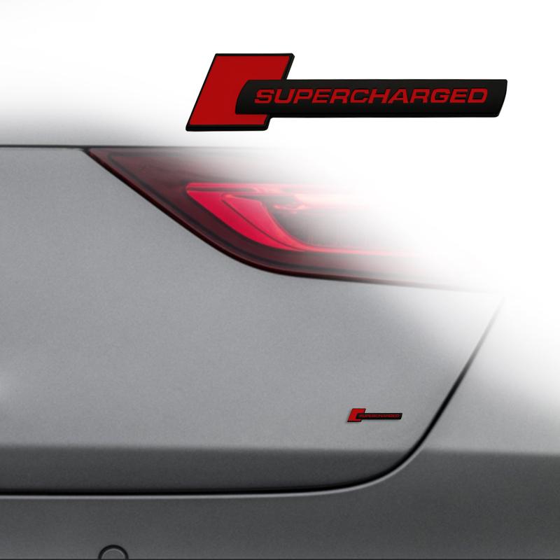 Car Sticker Metal Emblem Badge Trunk Decal for Land Rover Range Rover Supercharged Discovery Velar Evoque Accessories
