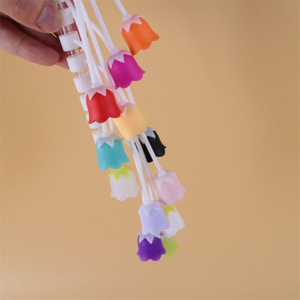 Dust Proof Plugs Protector Flower Straw Topper Straw Caps for Stanley Yeti Tumbler Cup 10mm Straws