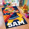 Cute Fireman S-Sam Carpet New Release! Rug for Living Room Bedroom, Children's Room,Durable Machine Washable Mat, Gifts for Kids