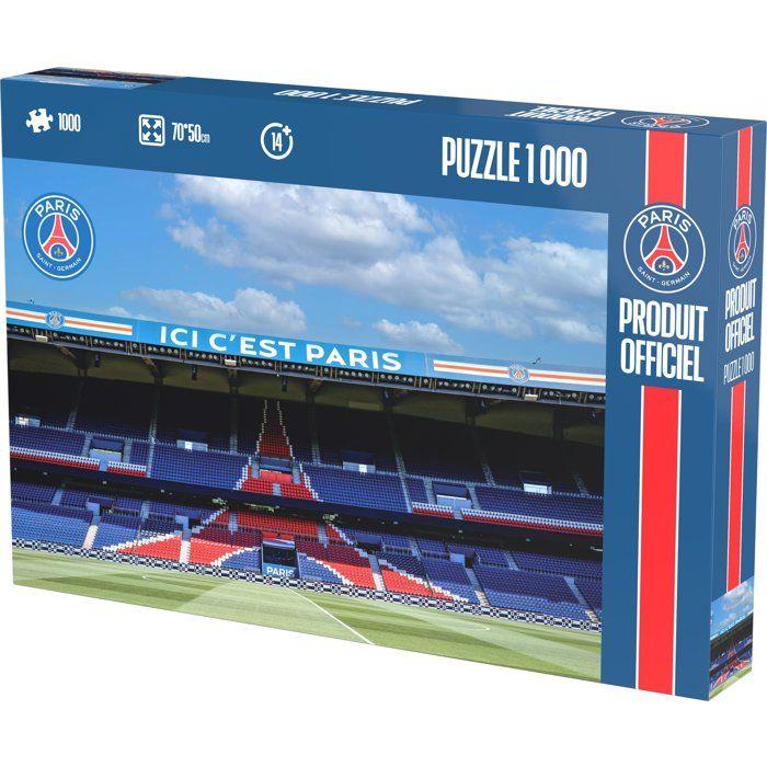 Puzzle 2D - MEGABLEU - Paris Saint Germain - 1000 pièces - Dès 14 ans