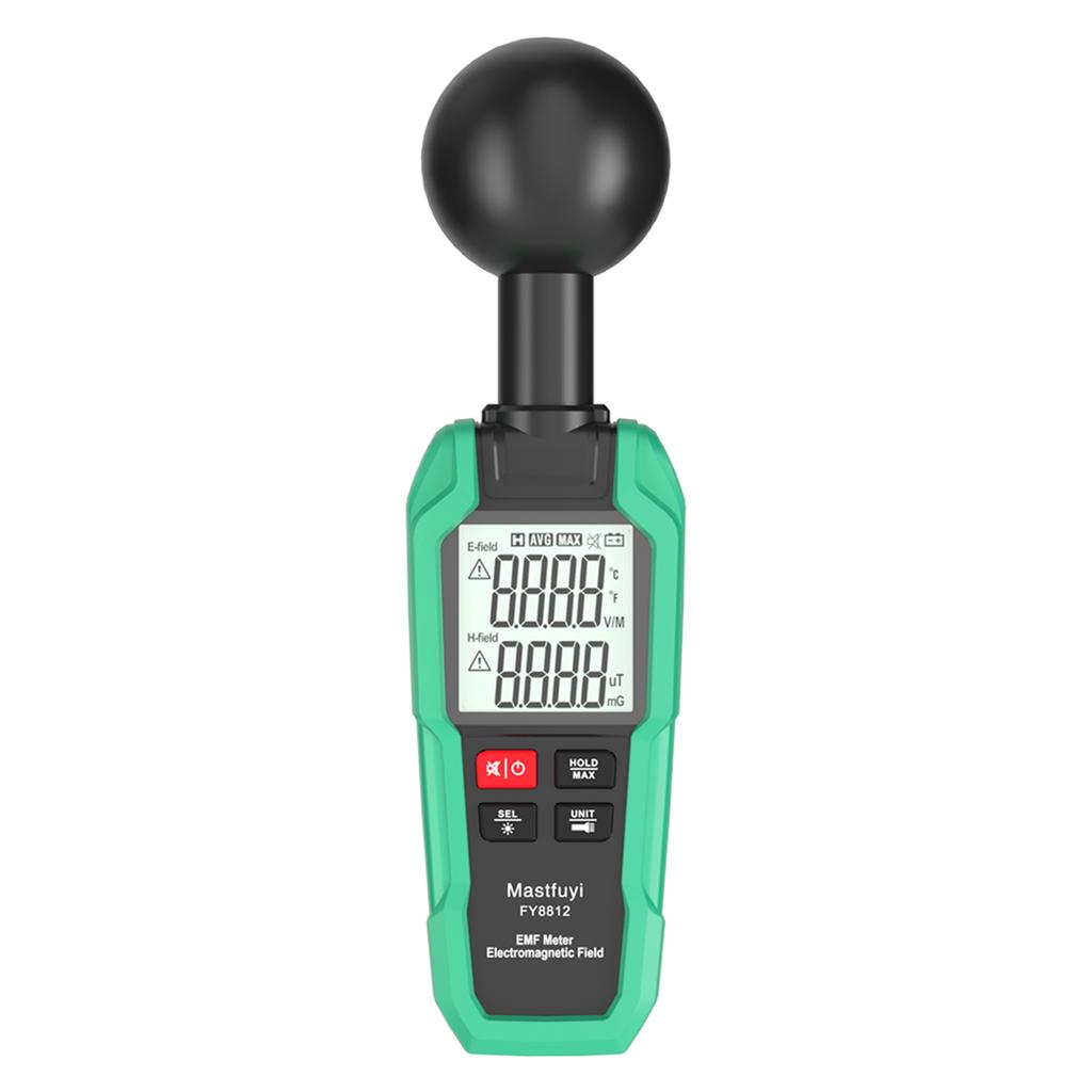 Mastfuyi EMF Meter Electromagnetic Field Tester High Precision Electromagnetic Radiation Testing
