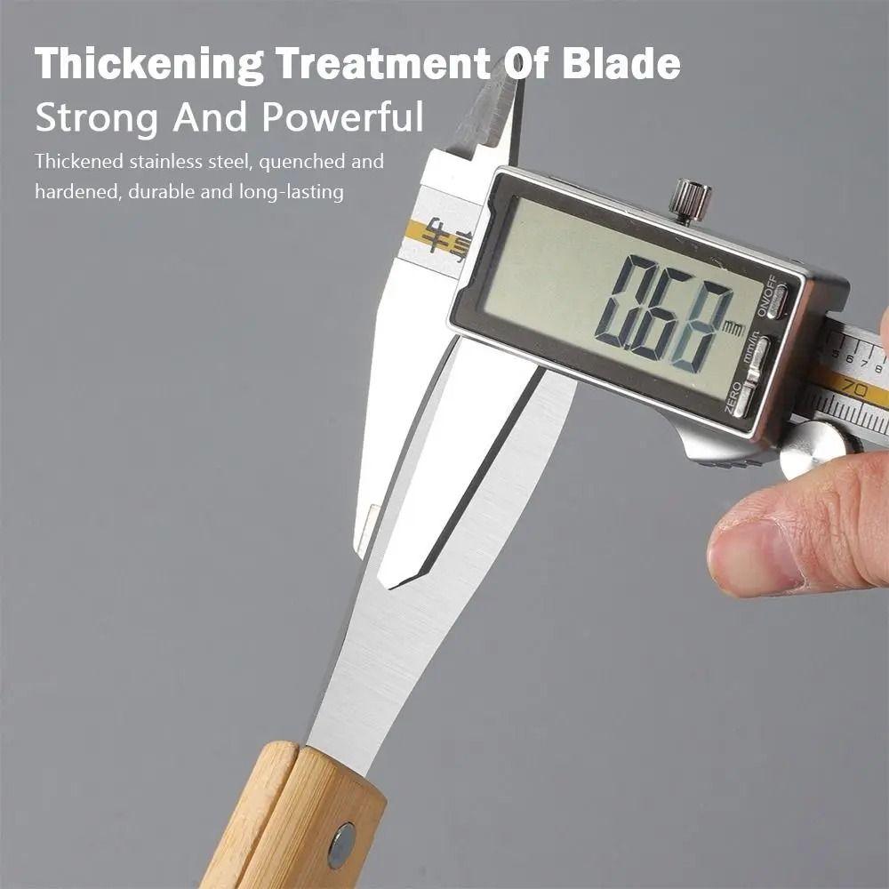 4Pcs High Hardness Stainless Steel Glue Scraper Thickened Sealant Remover Shovel  Home Improvement