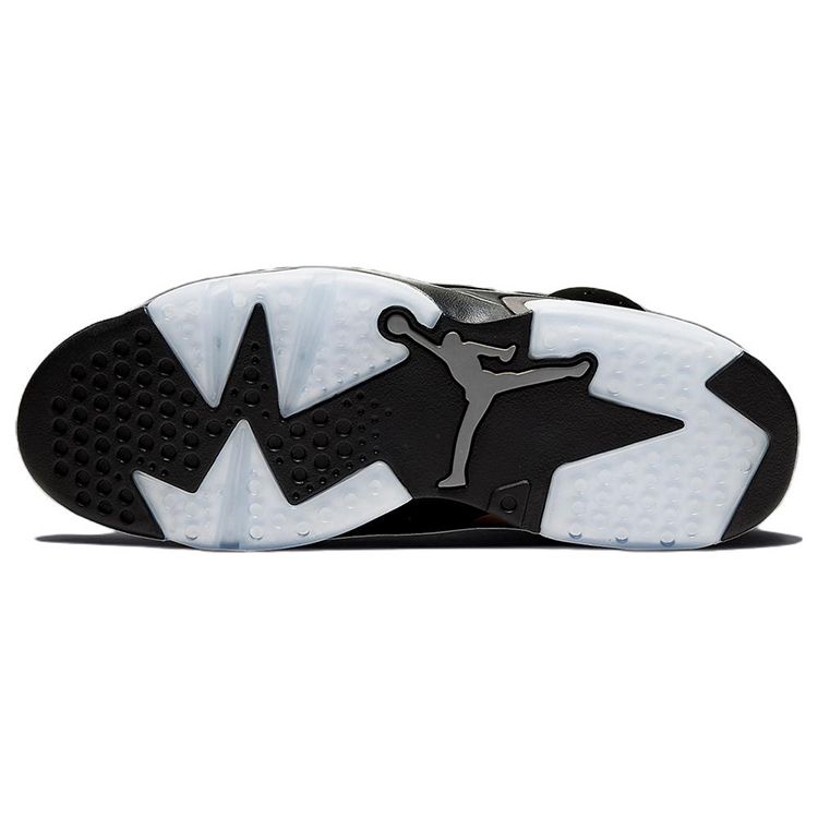 Air Jordan 6 Retro Chrome Men Sneakers Black Metallic-Silver DX2836-001