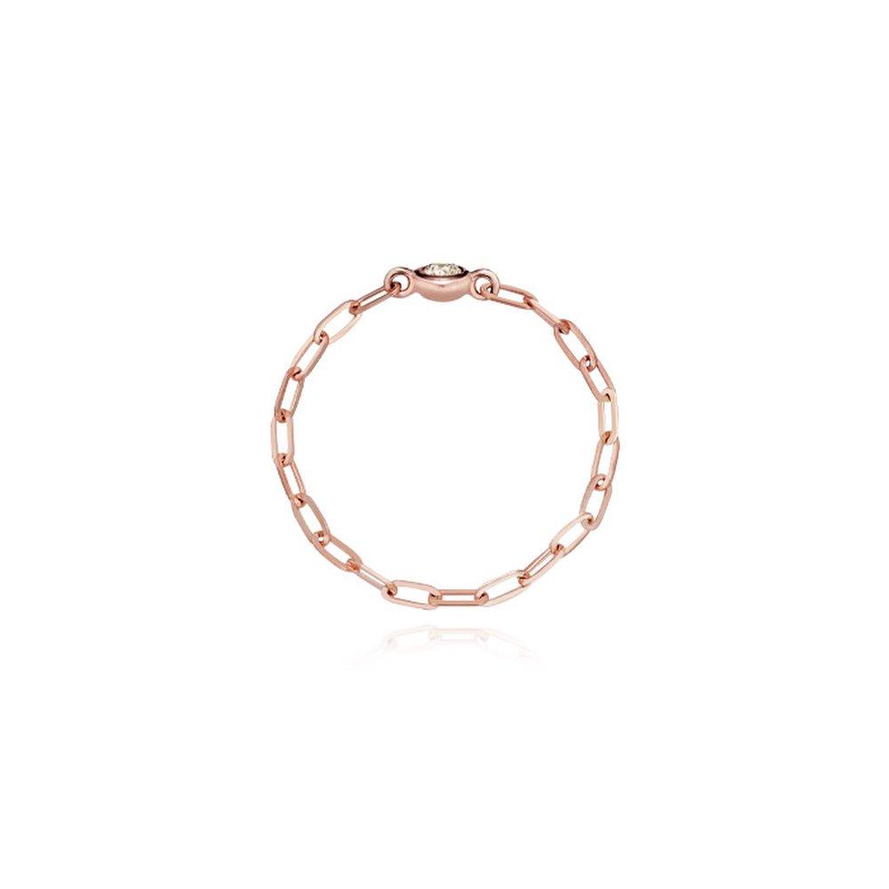 Miss Doo 14K Gold Chain Ring Jdrrr3S214S