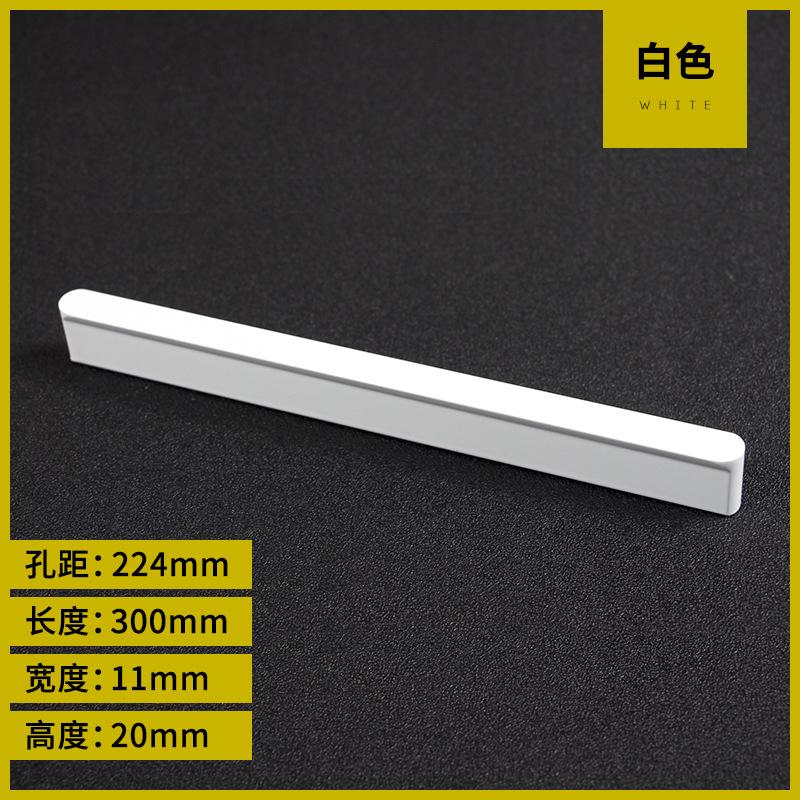 American Style White Cabinet Handles T Bar Aluminum Alloy Kitchen Cupboard Pulls Drawer Knobs Furniture Handle Hardware