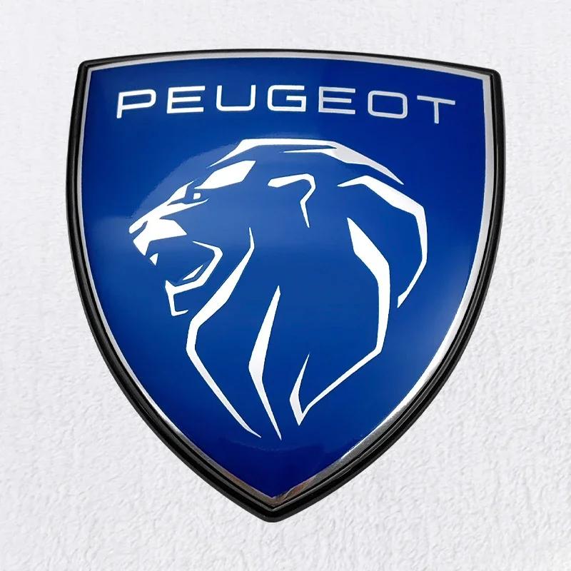 Новый Лев Логотип Автомобильный Значок Передние Задние Наклейки для Peugeot 308 407 408 508 2008 3008 4008 5008 206 207 208 301 306 307 Значок на Багажник