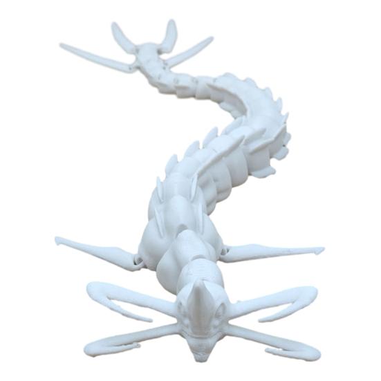 3D Printed Sea Creature Toy Deep Sea Animal Figurine with Movable Joints Articulated Mythical Ocean Predator Model Decoration Ocean Lovers Gift