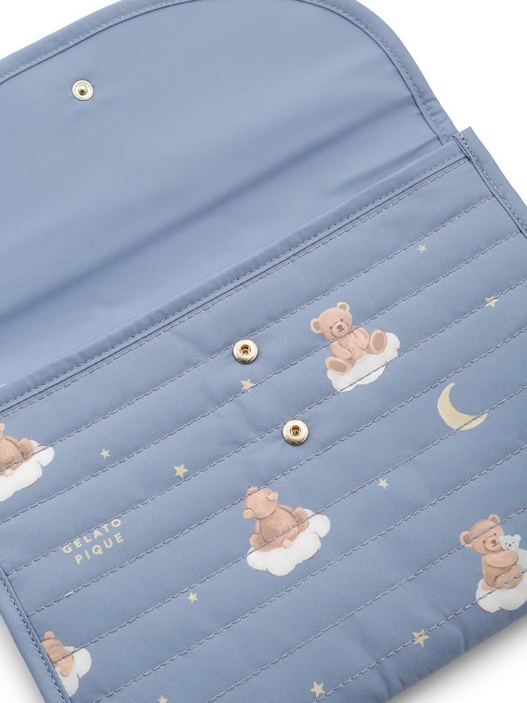 Чехол для ноутбука для матери и ребенка с рисунком «мечтательный медведь» L PWGG245719 NVY F [Gelato Pique] женский