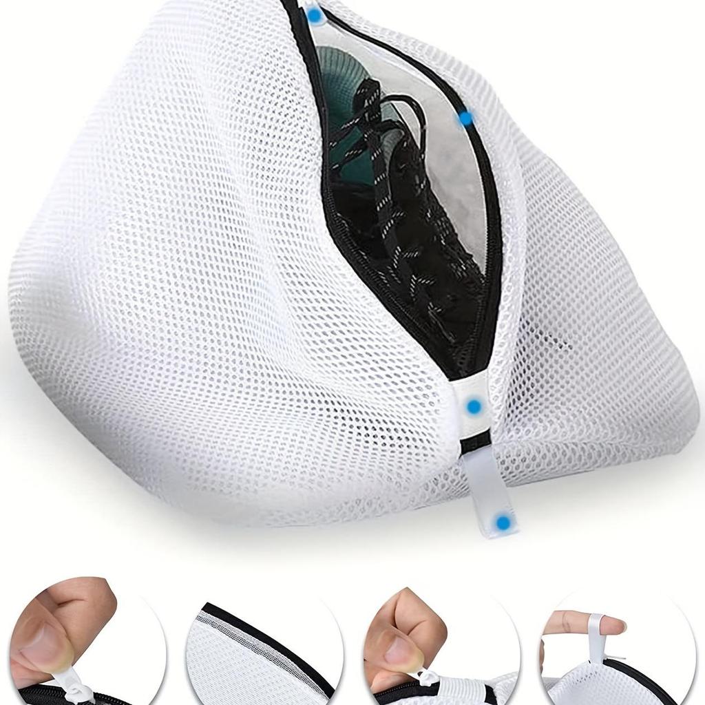 1 шт. мешок для стирки обуви, многофункциональная бытовая стиральная машина, специальный мешок для мытья обуви, большой мешок для стирки обуви с утолщенной сеткой