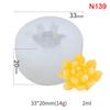 Succulent Plants Silicone Mold 3D Candle Mold Cake Decor Diy Handmade Soap Mold