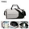 20-35 л дорожная сумка для фитнеса большой емкости Оксфордские износостойкие сумки для плавания и йоги с отдельным карманом для обуви Портативная спортивная сумка для тренировок на открытом воздухе