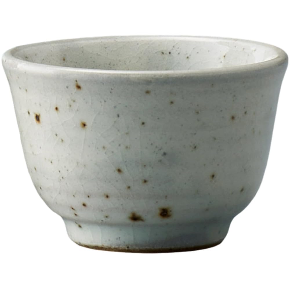 Sake Tokkuri and Ochoko Bottle and x Kohiki Celadon 2 Tokkuri and Sake Cup Mino Ware Ale-net Set, (Sake Cup) Set, 8.5cm H14cm, Approx. 260cc, No.