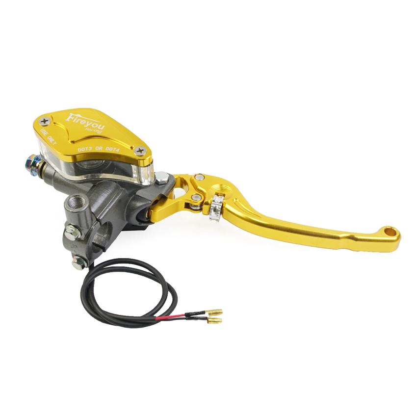Lever Adjustable Handle Hydraulic Clutch Brake Pump Master Cylinder Motorcycle Racing Universal For Yamaha Kawasaki Brake