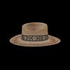 Fashionable Wool Top Hat French Distressed Jacquard Decoration Feathers Pure Wool Felt
