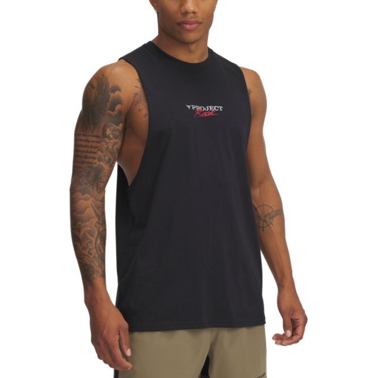 Under Armour Мужская майка ProjectRock Черная 1389949-001