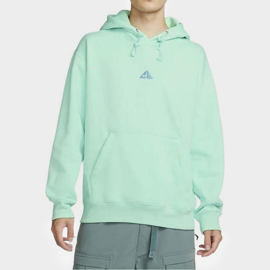 Nike Толстовки ACG Мужские Мятные С капюшоном Умеренный Обычный DH3088-379