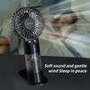 Xiaomi Ручной мини-вентилятор с двойным распылением, 1200 мАч, USB-перезаряжаемый, портативный, маленький, для помещений, улицы, путешествий, кемпинга, офиса, дома