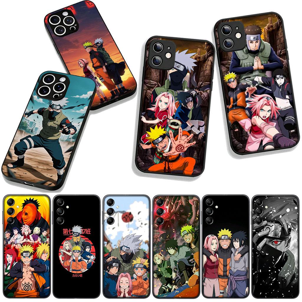 Cover for Apple iPhone 17 16 11 Pro XS Max XR 6 7 8 Plus + 16E SE 2020 2022 Air 5 Case Kakashi Narutos Sasuke Haruno Sakura