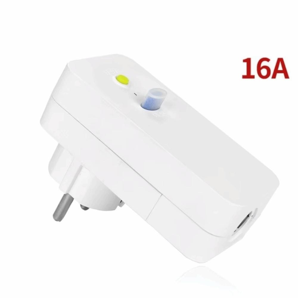EU Plug Circuit Breaker Plug 16Amp Residual Current Circuit Breaker Personal Protection