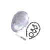 1 PC SBC Polish Aluminum Finish Timing Chain Cover Kit Small Block For Chevy 265 283 305 327 350 383 400 Engine Replacement Part
